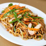 Egg &amp; Chicken Chow Mein