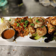 Chicken Momo Platter